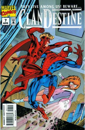 Clandestine 7 published by Marvel