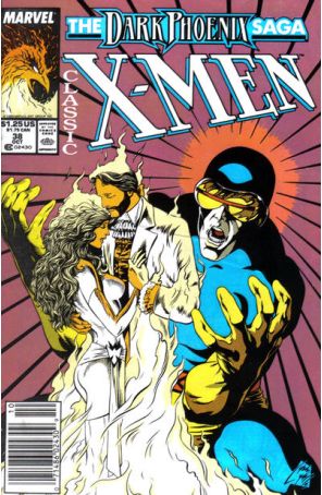 Classic X-Men 38 (Newsstand) published by Marvel with cover art by Steve Lightle