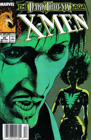 Classic X-Men 40 (Newsstand) published by Marvel with cover art by Steve Lightle