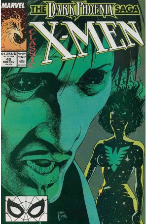 Classic X-Men 40 published by Marvel with cover art by Steve Lightle