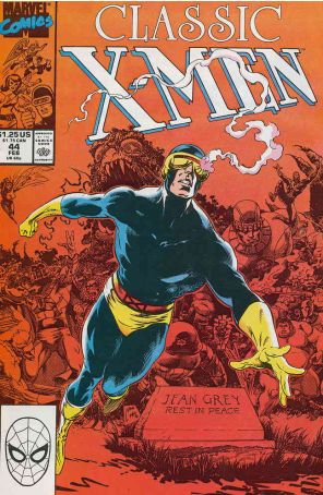 Classic X-Men 44 published by Marvel with cover art by Steve Lightle