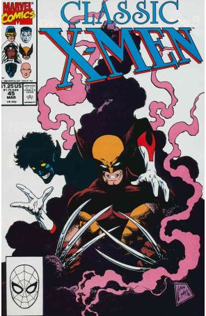Classic X-Men 45 published by Marvel with cover art by Steve Lightle