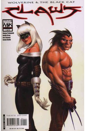 Claws (Marvel) 1 published by Marvel with cover art by Joseph Michael Linsner