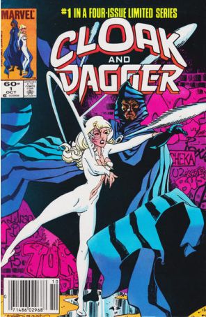 Cloak And Dagger (Ltd. Series) 1 (Newsstand) published by Marvel with cover art by Rick Leonardi