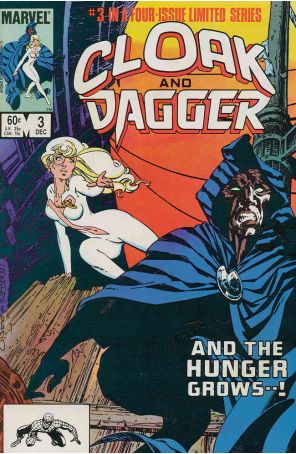 Cloak And Dagger (Ltd. Series) 3 published by Marvel with cover art by Rick Leonardi