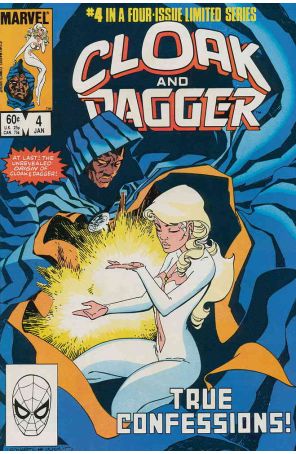 Cloak And Dagger (Ltd. Series) 4 published by Marvel with cover art by Rick Leonardi