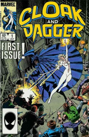 Cloak And Dagger 1 published by Marvel with cover art by Rick Leonardi