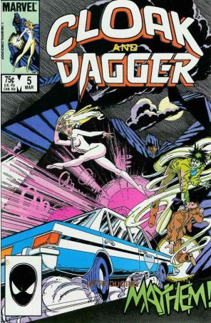 Cloak And Dagger 5 published by Marvel