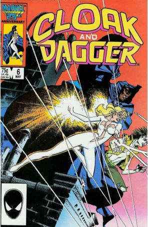 Cloak And Dagger 6 published by Marvel with cover art by Rick Leonardi