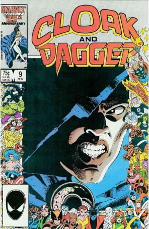Cloak And Dagger 9 published by Marvel with cover art by Terry Austin