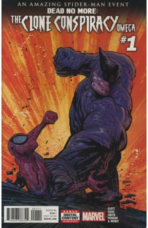 Clone Conspiracy: Omega 1 published by Marvel with cover art by James Harren