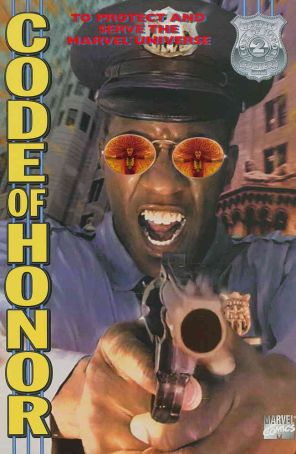 Code of Honor 2 published by Marvel with cover art by Brad Parker and Tristan Shane