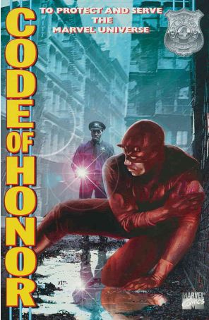 Code of Honor 4 published by Marvel with cover art by Brad Parker and Tristan Shane