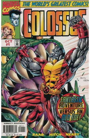 Colossus 1 published by Marvel with cover art by Bryan Hitch