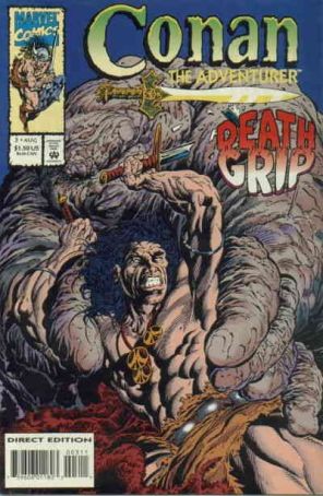 Conan the Adventurer 3 published by Marvel with cover art by Rafael Kayanan