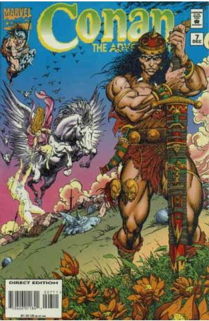 Conan the Adventurer 7 published by Marvel with cover art by Rafael Kayanan