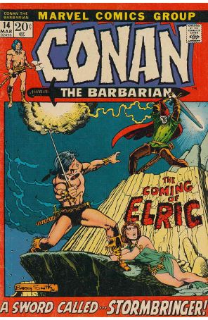 Conan the Barbarian 14 published by Marvel with cover art by Barry Windsor-Smith