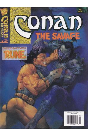 Conan the Savage 4 (Newsstand) published by Marvel