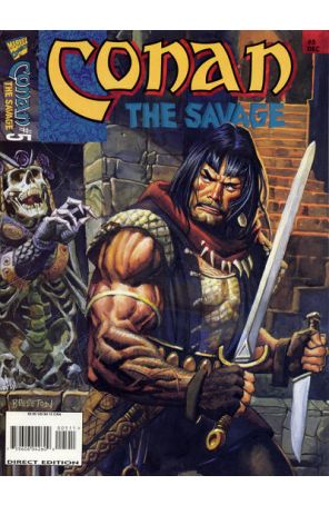 Conan the Savage 5 published by Marvel with cover art by Dan Brereton