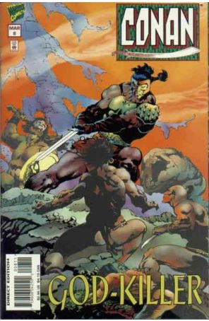 Conan 8 published by Marvel with cover art by Tom Grindberg