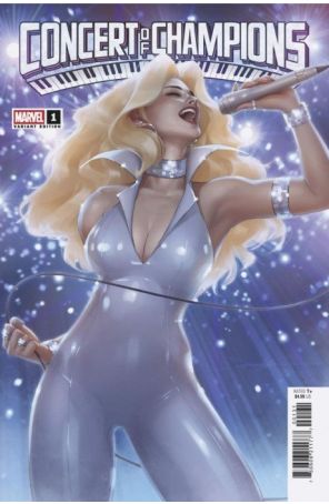 Concert of Champions 1B published by Marvel with cover art by Jeehyung Lee