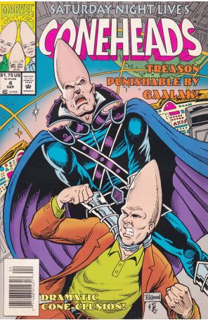 Coneheads 4 (Newsstand) published by Marvel