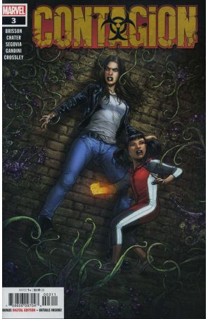 Contagion 3 published by Marvel with cover art by Juan Jose Ryp