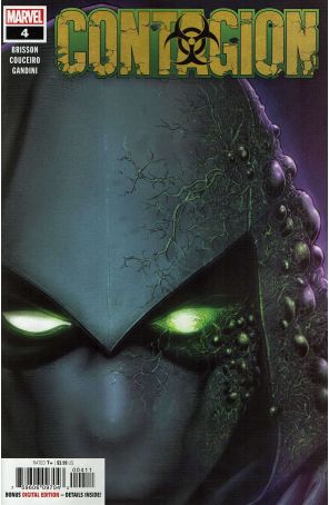 Contagion 4 published by Marvel with cover art by Juan Jose Ryp
