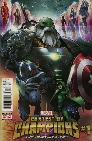 Contest Of Champions 1 published by Marvel with cover art by Paco Medina