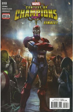 Contest Of Champions 10 published by Marvel with cover art by Skan