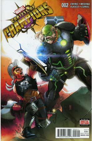 Contest Of Champions 2 published by Marvel with cover art by Paco Medina