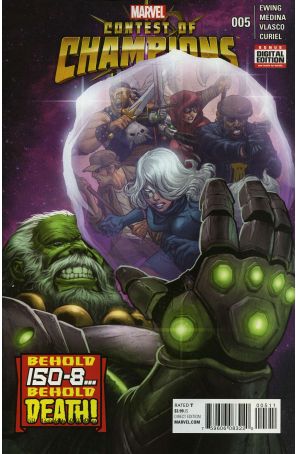Contest Of Champions 5 published by Marvel with cover art by Victor Ibanez