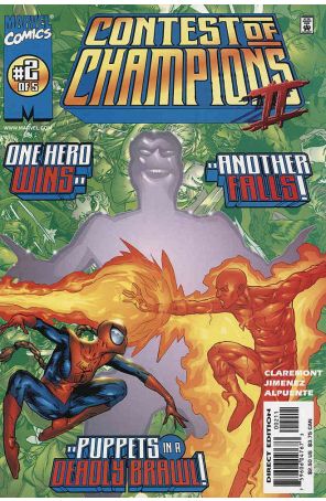 Contest of Champions II 2 published by Marvel with cover art by Oscar Jimenez