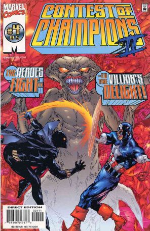 Contest of Champions II 4 published by Marvel with cover art by Oscar Jimenez