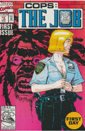 Cops: The Job 1 published by Marvel with cover art by Michael Golden
