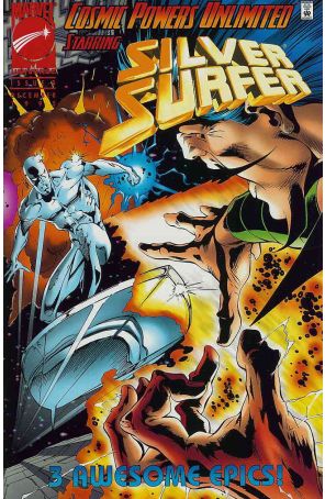 Cosmic Powers Unlimited 3 published by Marvel with cover art by Claudio Castellini