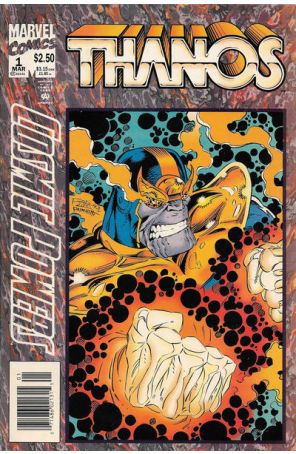 Cosmic Powers 1 (Newsstand) published by Marvel with cover art by Ron Lim