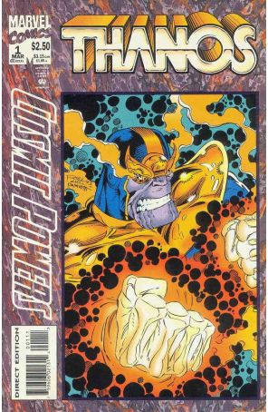 Cosmic Powers 1 published by Marvel with cover art by Ron Lim