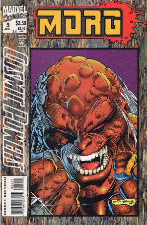 Cosmic Powers 5 published by Marvel with cover art by Tom Grindberg