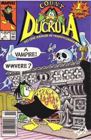 Count Duckula 1 (Newsstand) published by Marvel