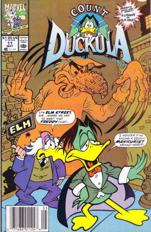 Count Duckula 11 (Newsstand) published by Marvel