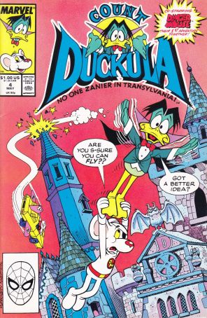 Count Duckula 4 published by Marvel
