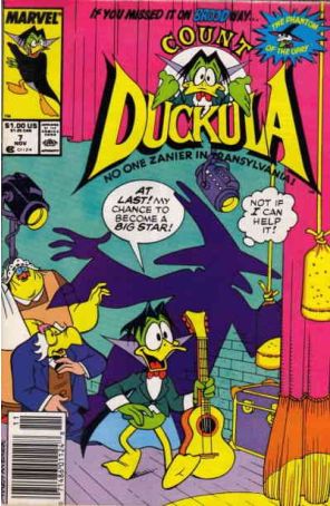 Count Duckula 7 (Newsstand) published by Marvel