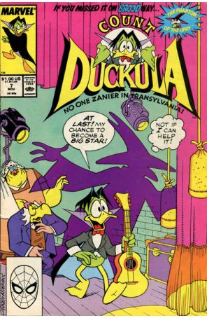 Count Duckula 7 published by Marvel