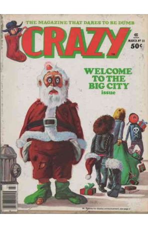 Crazy (Magazine) 23 published by Marvel with cover art by Bob Larkin