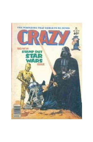 Crazy (Magazine) 32 published by Marvel with cover art by Bob Larkin