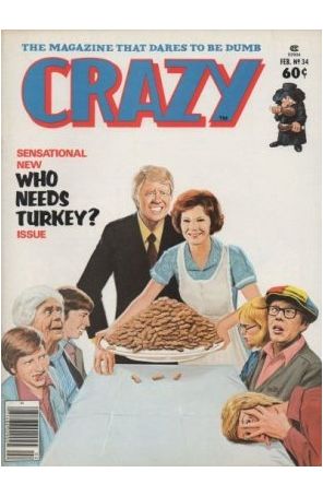 Crazy (Magazine) 34 published by Marvel with cover art by Bob Larkin