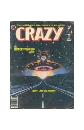Crazy (Magazine) 38 published by Marvel with cover art by Bob Larkin