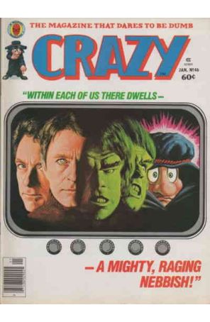 Crazy (Magazine) 46 published by Marvel with cover art by Bob Larkin