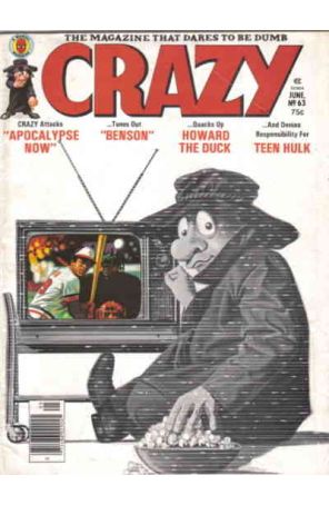 Crazy (Magazine) 63 published by Marvel with cover art by Bob Larkin